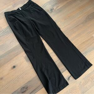 Nike Dri Fit Straight Leg Yoga Track Golf Athleisure Snap Pants Mid Rise P16 M